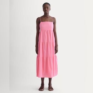 NWT EVERLANE The Gauze Tiered Dress